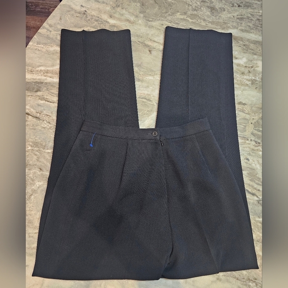 Garfield & Marks Black Pleated Dress Pants Size 6 Made in USA - Picture 7 of 9